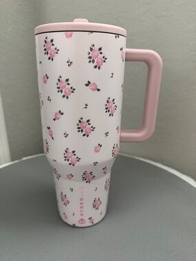 EUC HydroJug Wildrose 40oz traveler